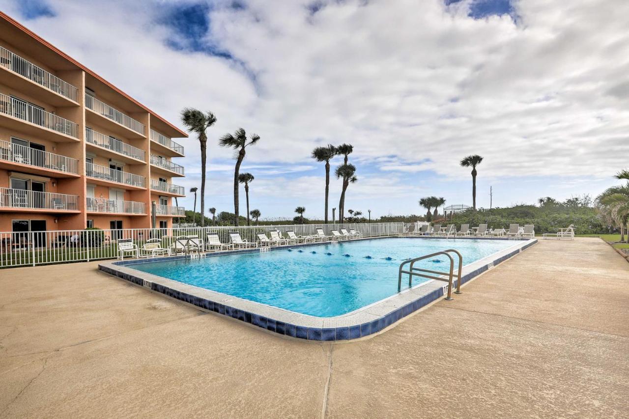 Oceanfront Cocoa Beach Condo With View Walk To Pier 외부 사진