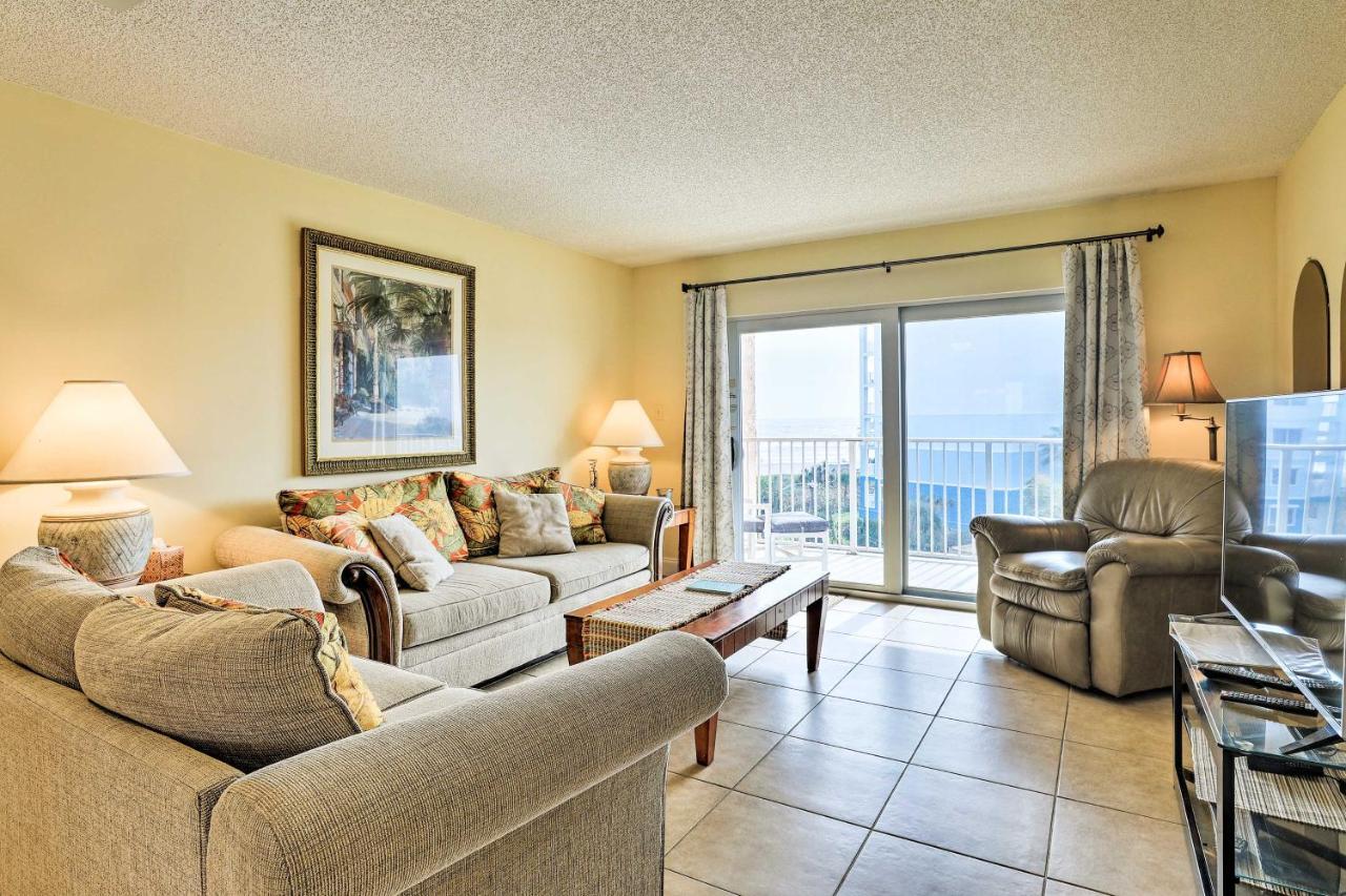 Oceanfront Cocoa Beach Condo With View Walk To Pier 외부 사진